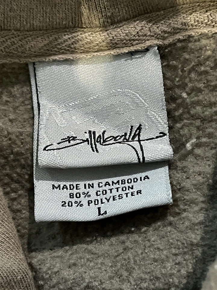 Sudadera con capucha vintage Billabong bordada/gráfica ropa de surf talla grande Foto 4 de 4