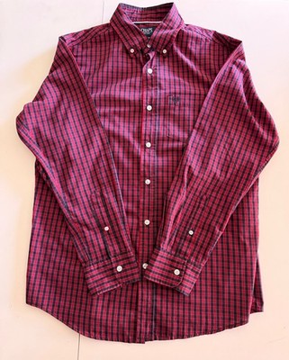 CHAPS mens casual button down shirt medium