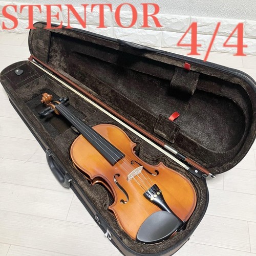 Stentor 4/4 Violin Set with Case Used, No Damage, Free Shipping Hawaii Okinawa