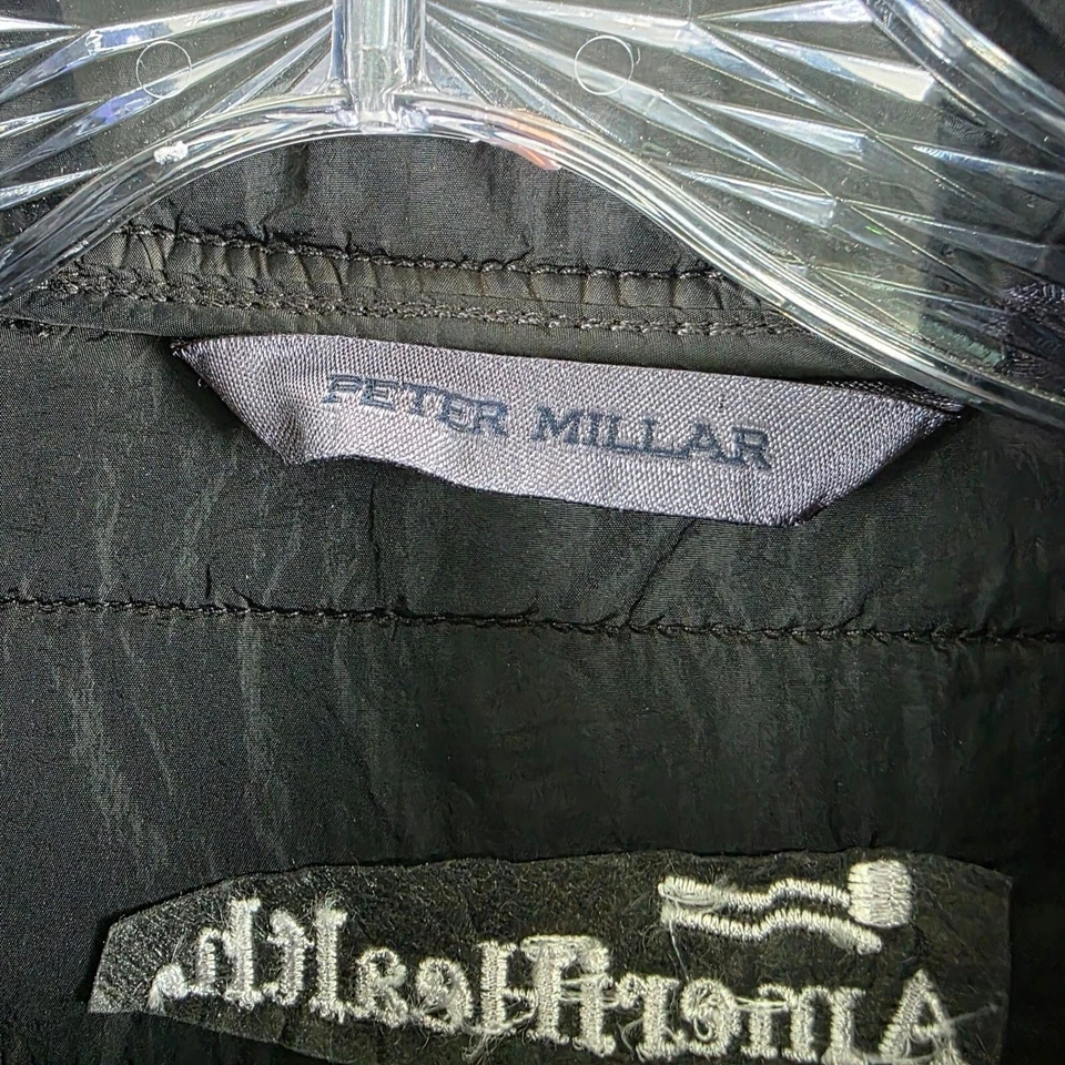 Chaqueta Peter Millar Crown Greenwich Abrigo Teñido Azul Lavado Talla L Foto 4 de 4