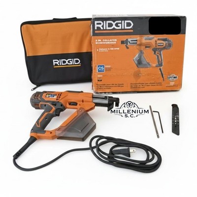 RIDGID 18V Cordless 3 in. Drywall & Deck Collated Screwdriver  - OPEN BOX
