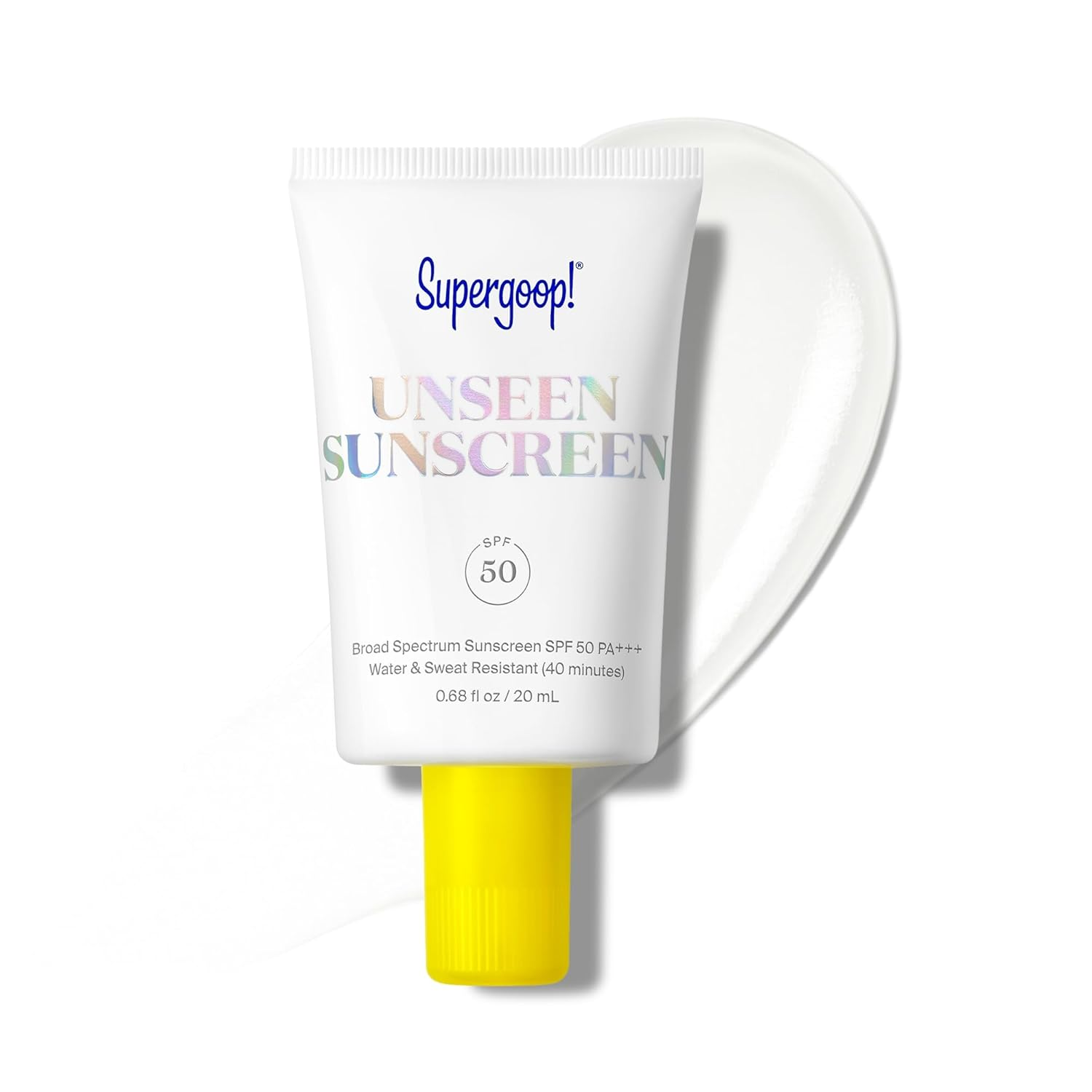 Unseen Sunscreen - SPF 50 - Clear & Invisible Face Sunscreen + Broad Spectrum +