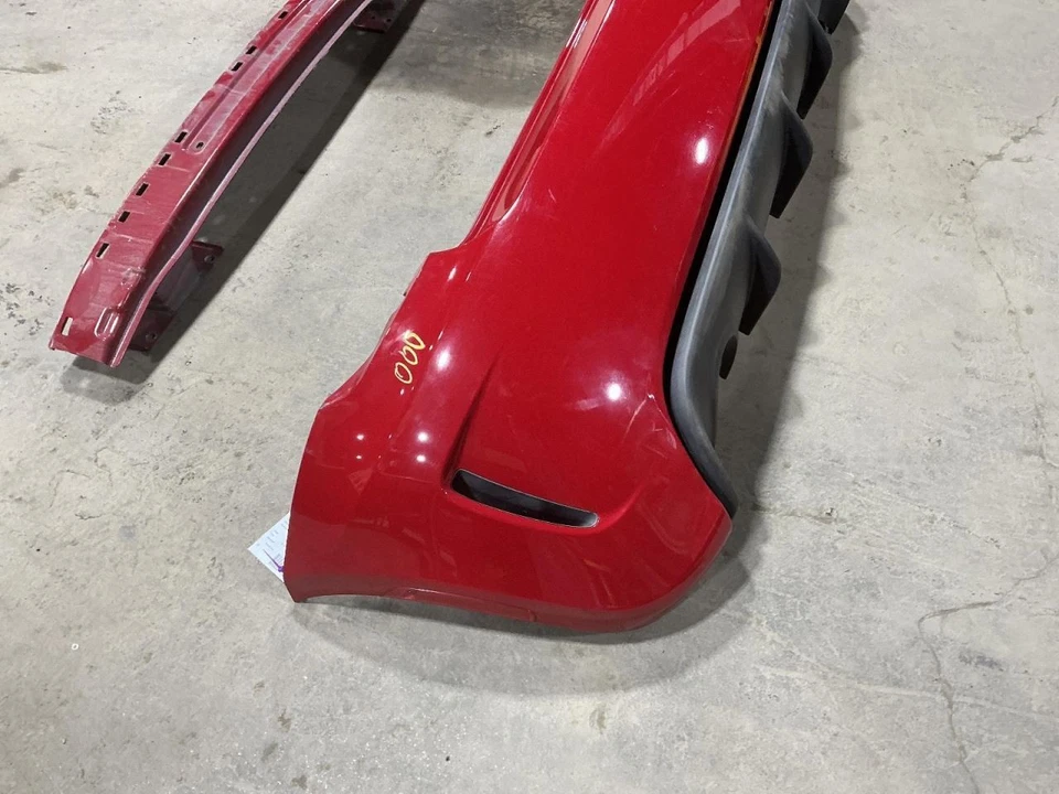 Rear Bumper 2 Door Turbo Bright Red PR1 Fits 13-16 FIAT 500 850418 Foto 3 de 4