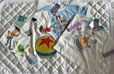 Disney Toy Story Baby Tops 3pc Set 90cm 2T Japan Buzz Woody Mike New