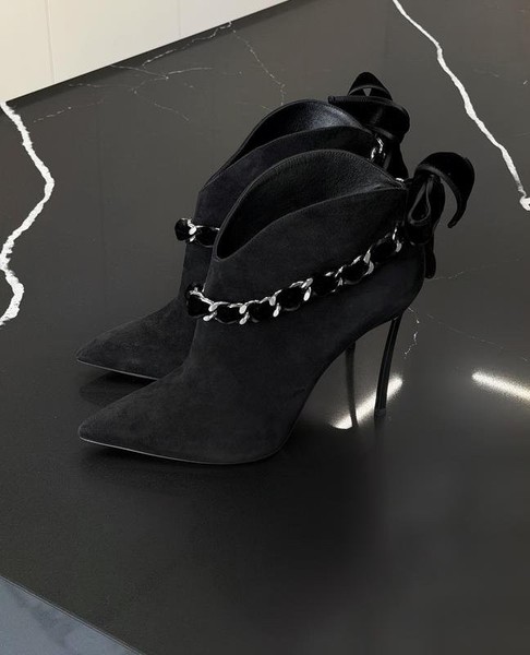 Damen Casadei Stiefeletten Schwarz 40