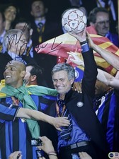 Jose Mourinho signed 16x12 Inter Milan large photo A RACC Trusted Seller ACGCert