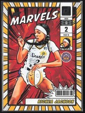 2025 Donruss WNBA #6 Rickea Jackson Net Marvels Diamond