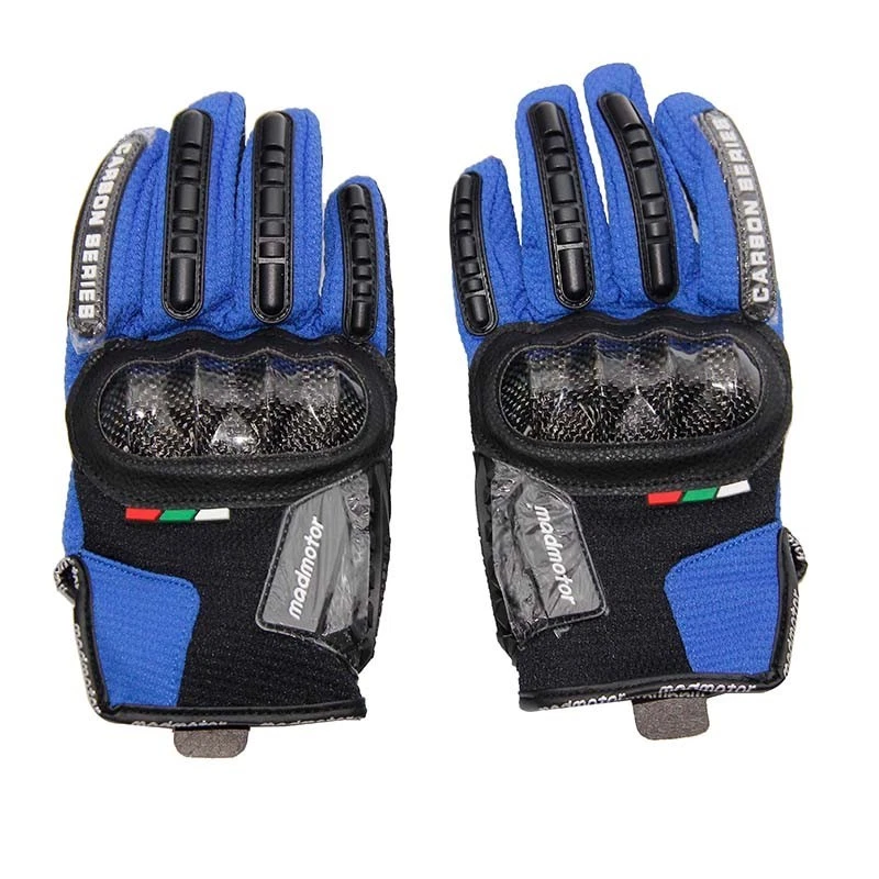 Motocross Handschuhe Motorrad Moto Cross Downhill Bike MXPro MTB madmotor Blau - Bild 2 von 3