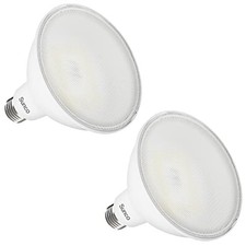 Sunco PAR38 LED Outdoor Flood Light Bulb, Exterior Waterproof 5000k Daylight