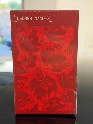 Ledger Nano X The Hundreds Adam Bomb Squad Limited Edition RED NEW SEALED