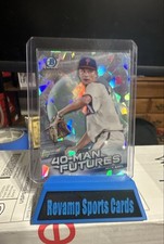 2021 Bowman Chrome - 40-Man Futures Mick Abel #FMF-14 Atomic Refractor /150 (RC)