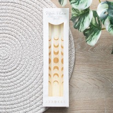 Moon Phase Taper Candles Set of 3 | Celestial |