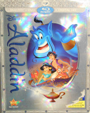 Aladdin Blu-ray/DVD, 2015, 2-Disc Set, Diamond Edition Disney