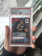 2022-23 Panini Donruss Rated Rookie Paolo Banchero Auto Red SP RC Holo Laser /49