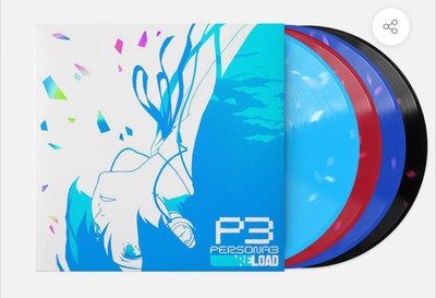 Persona 3 Soundtrack Vinyl 4xLP Premium Box Set iam8bit Exclusive 