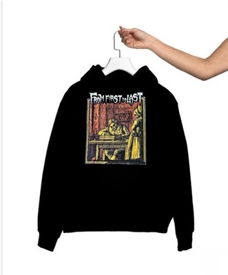 Vintage From First To Last Band Grafik Unisex Sweatshirt Hoodie S M L XL 234XL