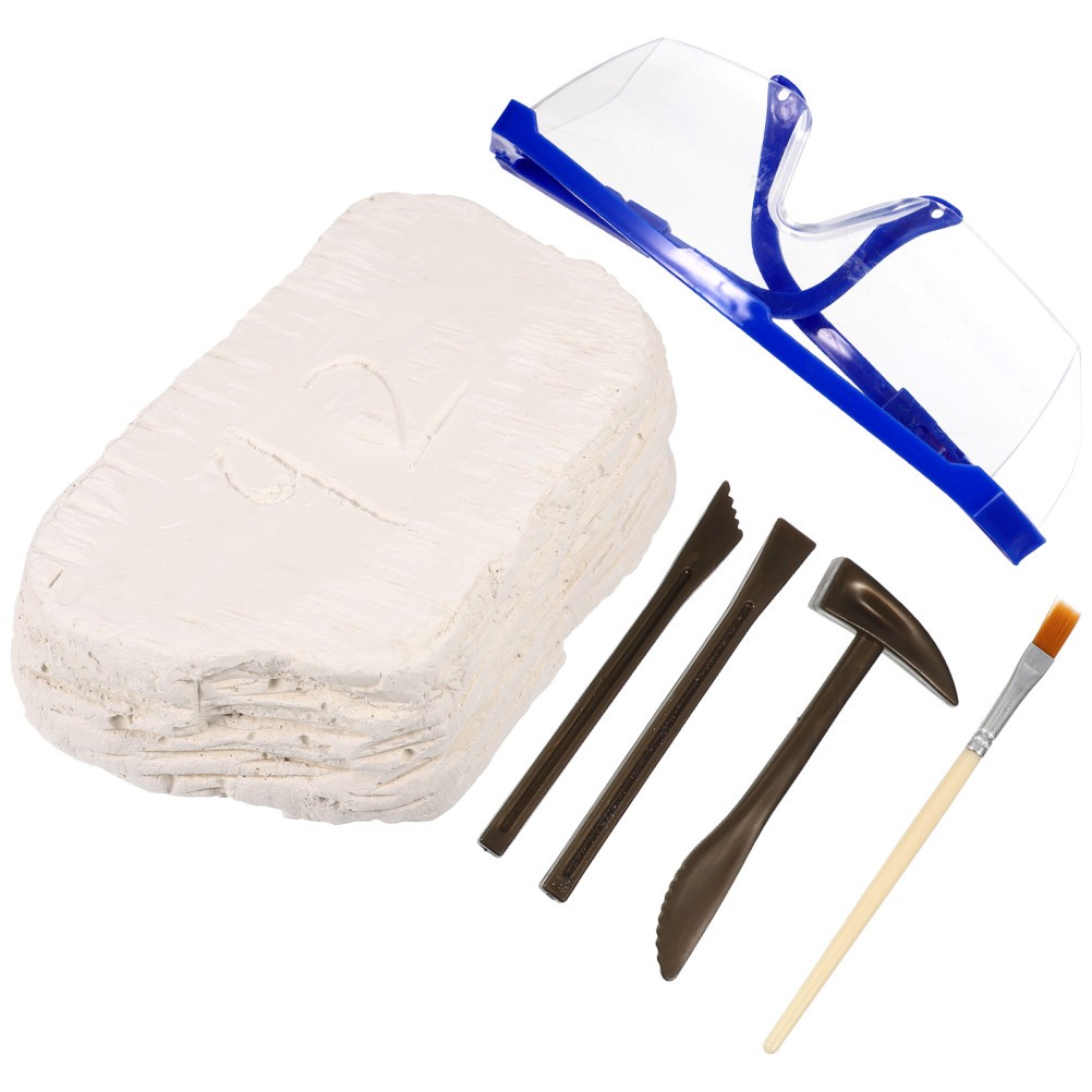 Set 2 Accessori Bambini Giocattolo Casa Dino Scavo Kit per Bambini foto 5