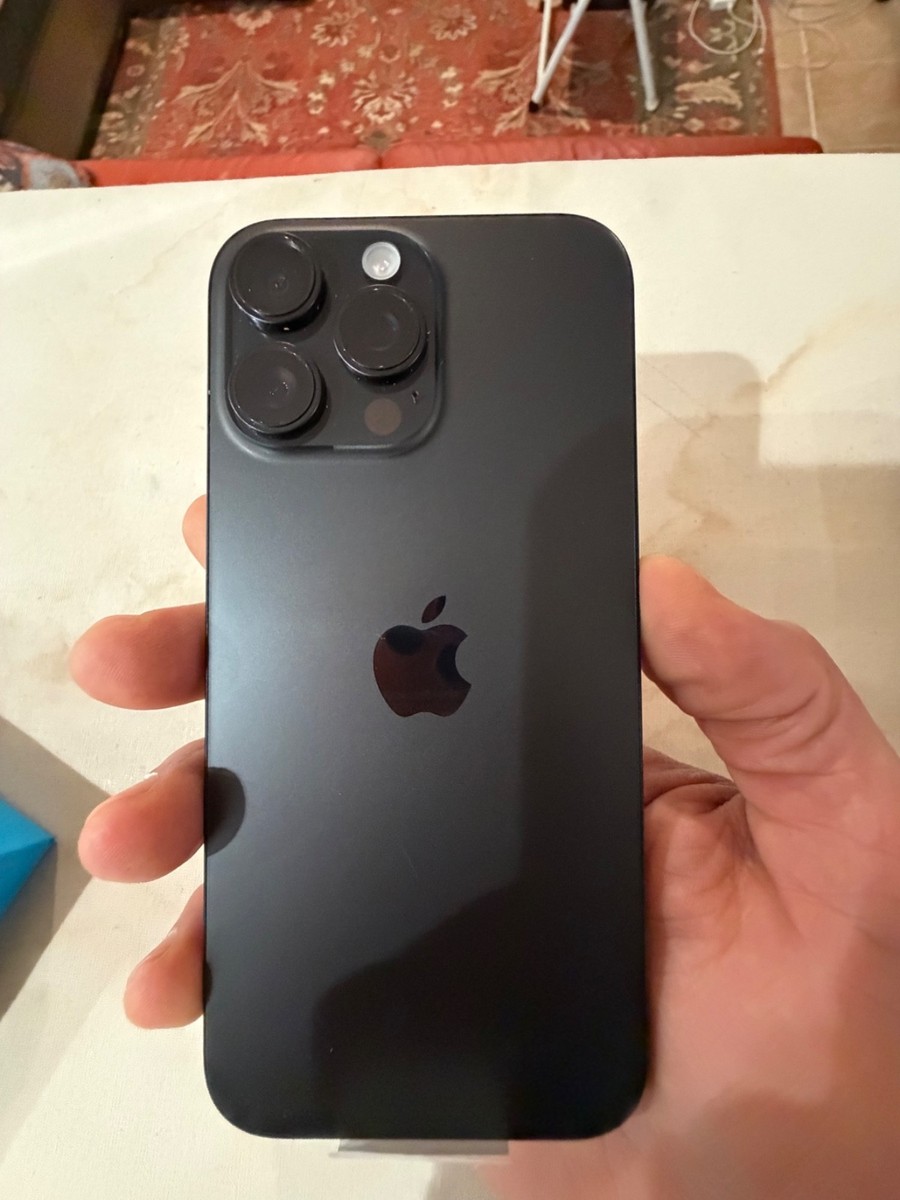 Apple iPhone 16 Pro Max - 1 TB - Black Titanium (Unlocked) one
