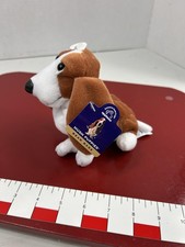 Hush Puppies Applause Brown Basset Hound Bean Bag Plush Stuffed Animal Toy