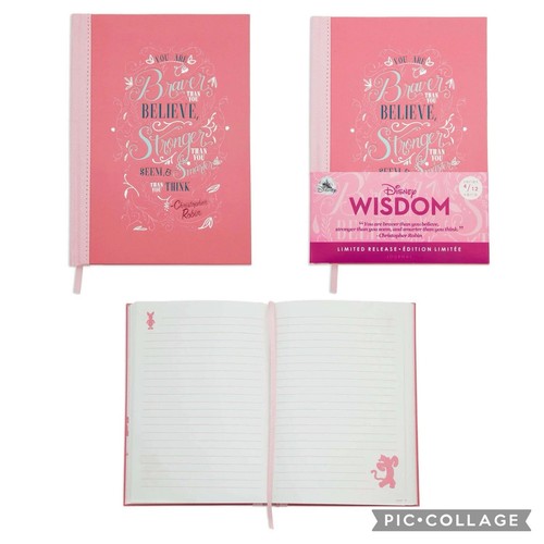 Disney Wisdom Series Limited Edition Quote Lined Journals Dumbo Baloo Piglet - Picture 5 of 25