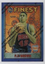 1995-96 Topps Finest Refractor PJ Brown #92 ms9