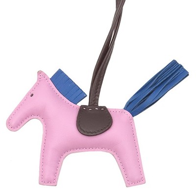 HERMES Taschenanhänger Rodeo PM Anyo Miro Mauves Silvestre x Blue France x Roug