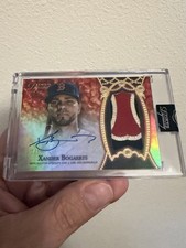 2022 Topps Dynasty Xander Bogaerts 2/5 Patch Auto