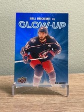 2025-26 Upper Deck Series 2 Glow-Up Kirill Marchenko #GU-14 Columbus Blue Jacket