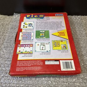 Pepe's Puzzles Sega Pico Authentic Storyware Complete In Box Tested Working CIB