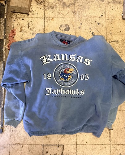 Vintage Sweatshirt KANSAS UNIVERSITY JAYHAWKS Grandma College90S