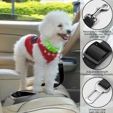 2 Pack Cat Dog Pet Safety Seatbelt Car Vehicle