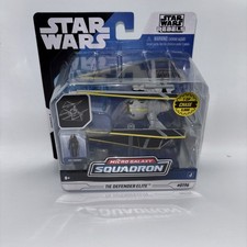 Star Wars Micro Galaxy Squadron CHASE yellow TIE DEFENDER ELITE Series 9 1 5000