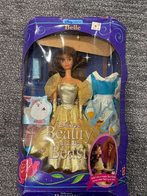 1991 vintage Mattel Disney Classics Belle doll, unopened