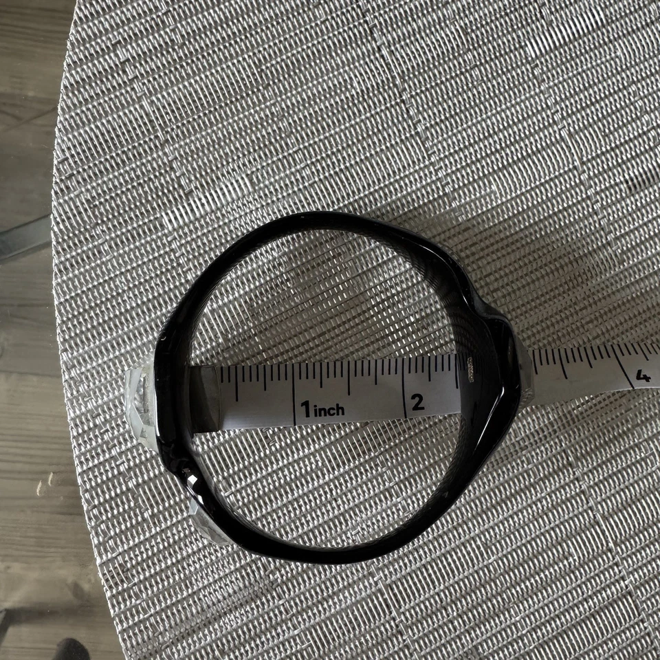 Brazalete Brazalete Resina Ippolita Negro Geométrico Foto 2 de 4