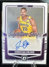 2024-25 Optic Basketball-Signature Series-Christian Koloko Autograph-#SS-KOL