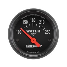 Auto Meter 2635 Z-series Electric Water Temperature Gauge