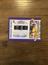 2019 Panini Contenders Draft Picks - College Ticket Nick Brossette #277