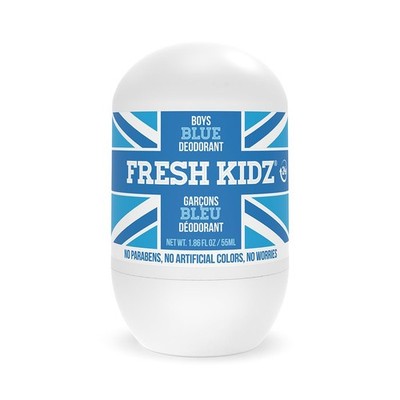 Fresh Kidz Boys Roll-On Deodorant Aluminum Free Citrus Scent for Teens