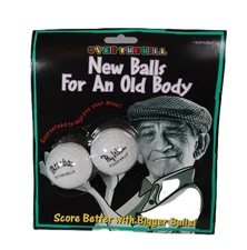 Funny Gag Gifts - New Balls for an Old Body - Birthday Humor Hilarious Prank Toy