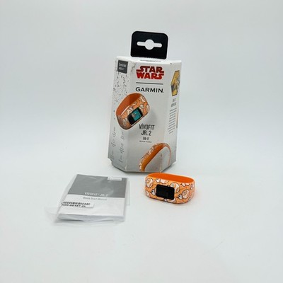 Open Box Garmin Star Wars smart watch for kids Vivofit Jr2 activity