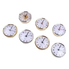 Insert de montre à quartz premium argent 80 mm mécanisme de remplacement de l'