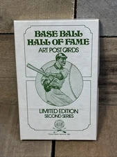 1980 Perez Steele Baseball Hall Of Fame Art Postcards #91/10,000 Limited 2nd HBE