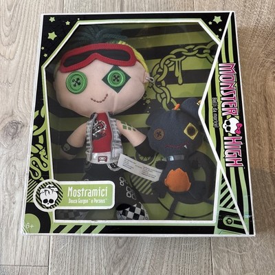 Monster High Friends Stoffpuppe Deuce Gorgon & Perseus Stofftier nie geöffnet