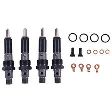 4x Fuel Injector 432133780 2852056 For New Holland Tractor Hw305 Ts6030