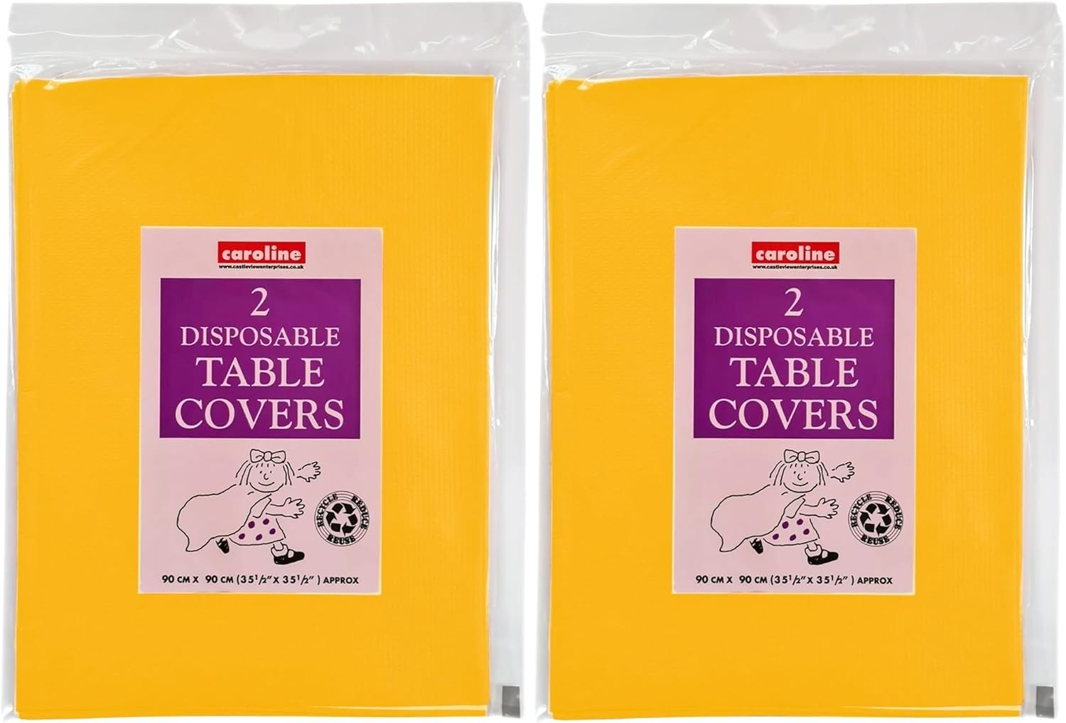 4pk PAPER Table Cloths Party Table Cloth Covers Disposable Birthday