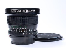Canon FD 20 mm/1:2.8 New FD 2.8/20 mm, with 1-year warranty