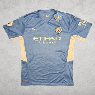 Neu - Manchester City 2021/22 Puma Heimtrikot - Größe XXL (2XL) Z10