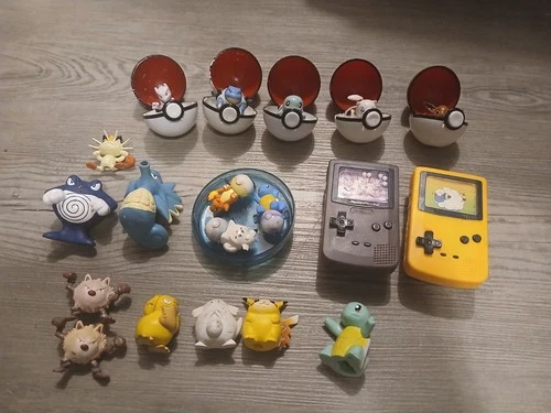 New ListingPokemon Vintage Toys Lot Fast Food Toys Promotional Action Figures Mixed Lot