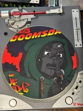 MF DOOM VINYL TURNTABLE SLIPMAT SLIP MAT - OPERATION: DOOMSDAY ALBUM ARTWORK