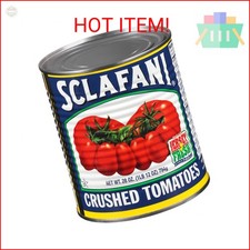 Sclafani Crushed Tomatoes, 28 Ounce (Pack of 12)